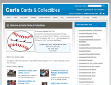 Tablet Screenshot of carlscards.com